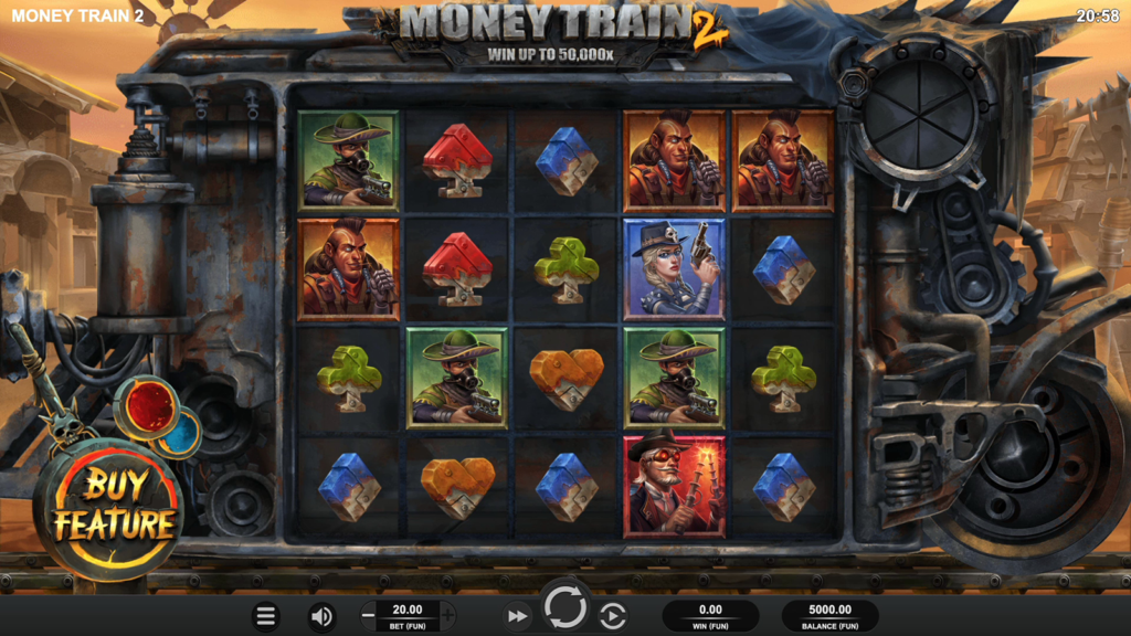 Buy feature slot - Money Train 2